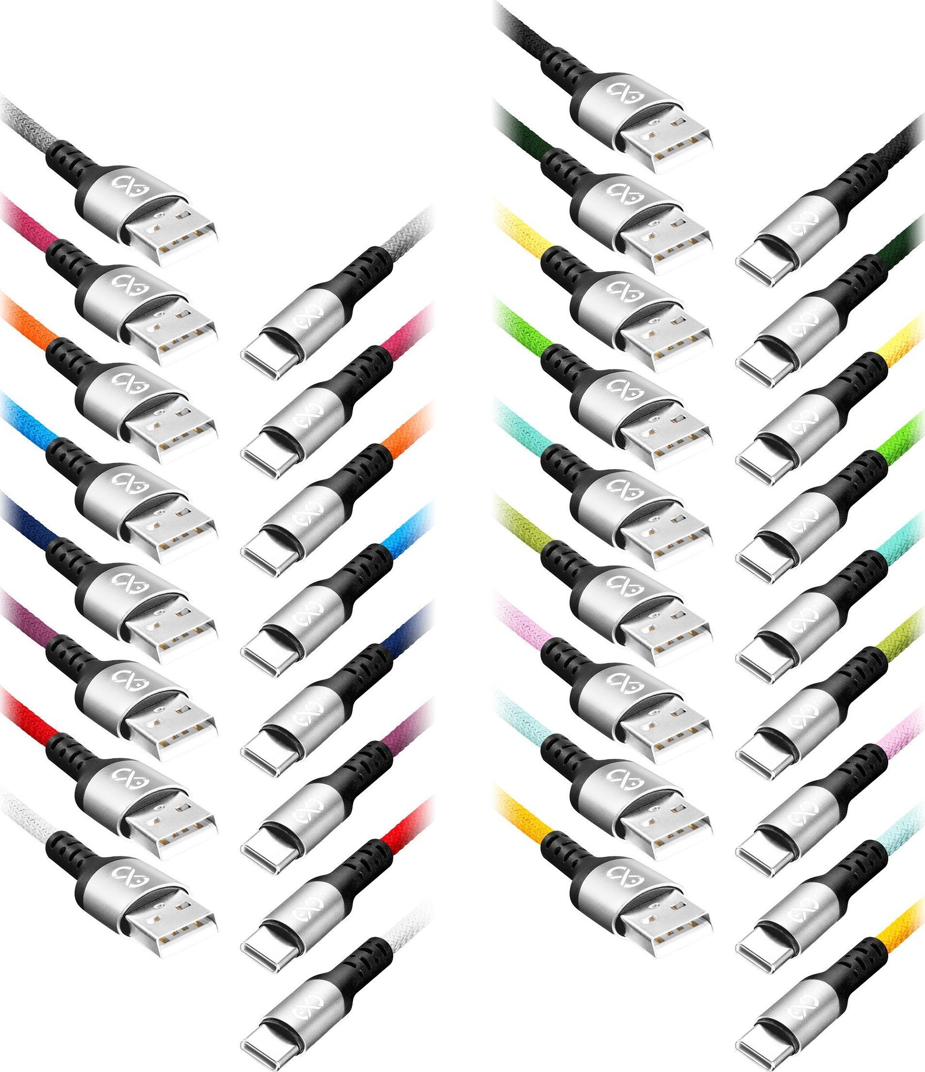 Cablu USB Cablu USB Orno - USB-C eXc BRAID, 1.2M, 3A, incarcare rapida, fara ambalaj