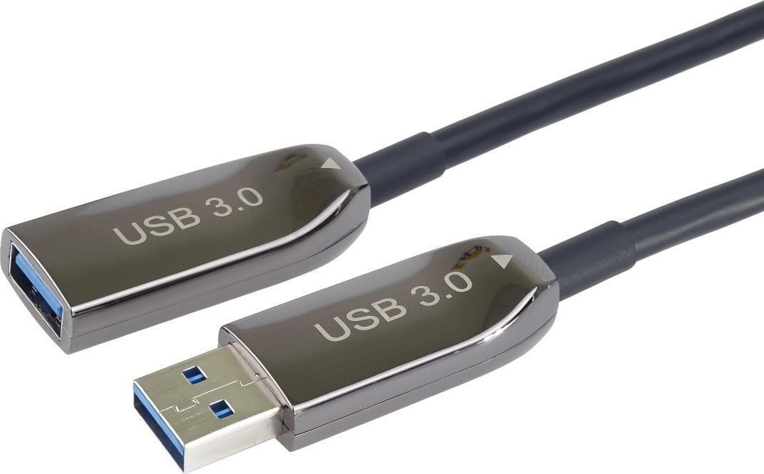 PremiumCord USB-A - cablu USB-A 25 m negru (ku3opt25)