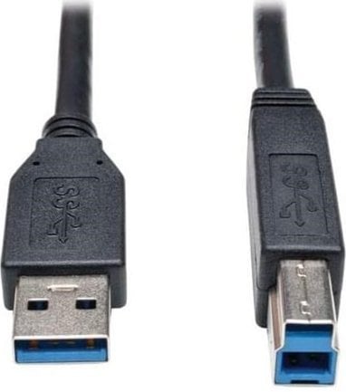 Kabel USB PremiumCord USB-A - USB-B 3 m Czarny (ku3ab3bk)