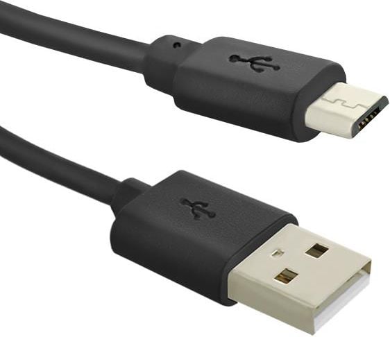Cablu USB Qoltec USB-A - USB-B 1 m Negru (50499)