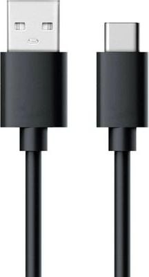 Cablu USB Realpower USB-A - USB-C 0,6 m negru (255650)