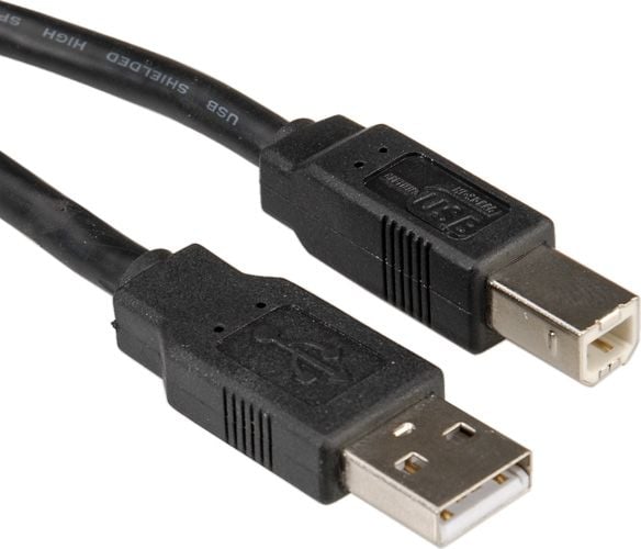 Kabel USB Roline USB-A - 4.5 m Czarny (11.02.8845)
