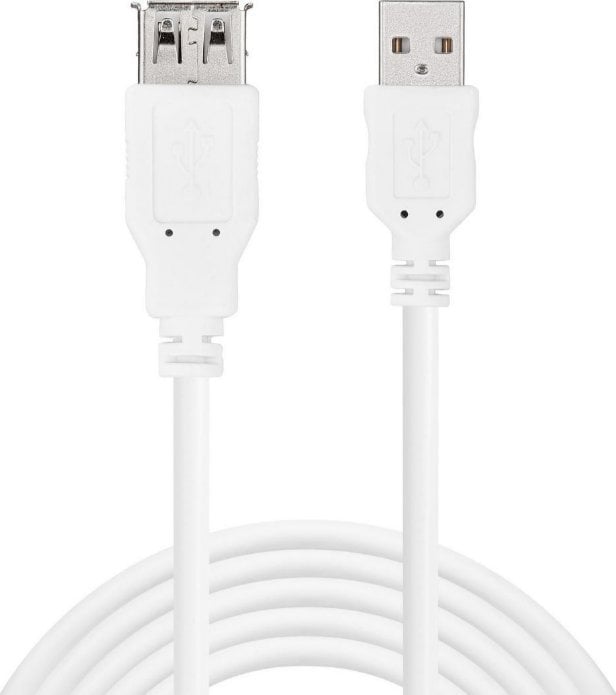 Cablu Sandberg USB-A - HDMI 1,8 m alb (503-78)