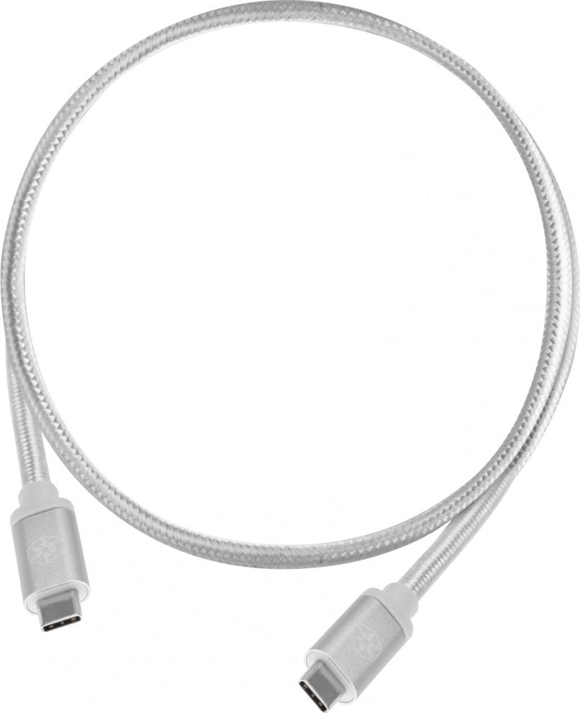 SilverStone USB-C - cablu USB-C 1 m alb (52037)