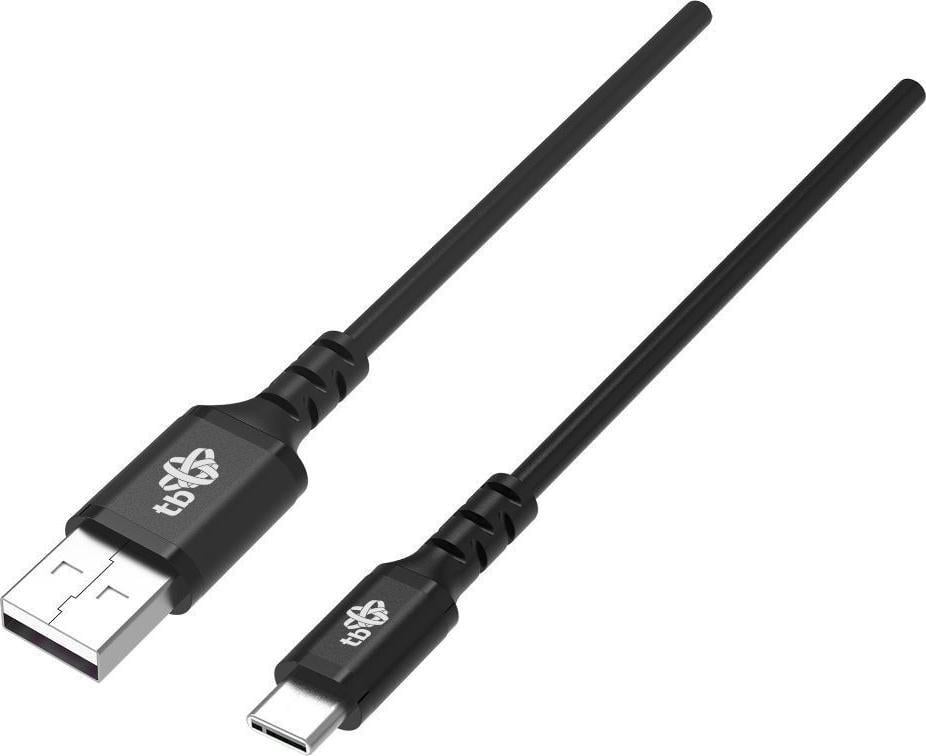 Cablu USB TB Print USB-A - USB-C 2 m Negru (1_798074)