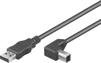 Kabel USB Techly USB-A - 3 m Czarny (ICOC-U-AB-30-ANG)
