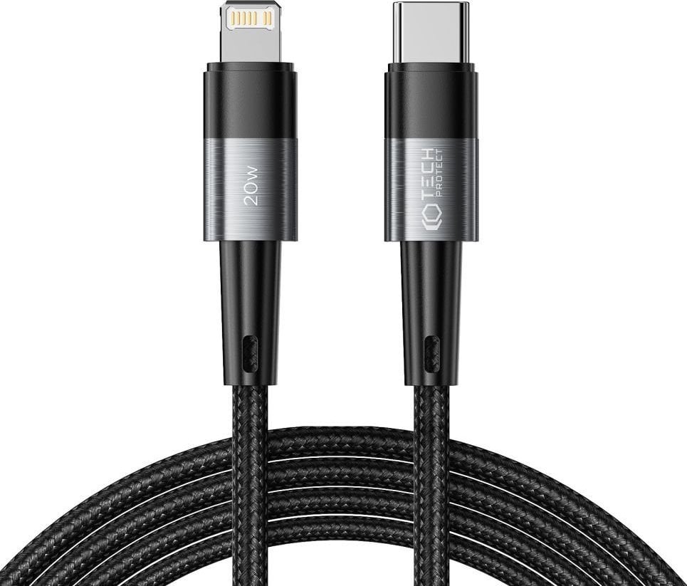 Kabel USB Tech-Protect Kabel Tech-protect Ultraboost USB-C/Lightning PD 20W 3A 200cm Grey