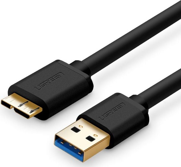 Ugreen USB-A - cablu microUSB 1 m Negru (10841)