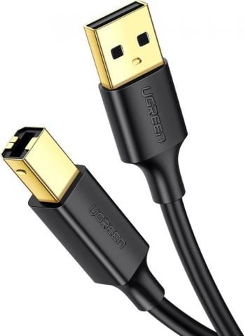 Cabluri - Cablu USB Ugreen USB-A - USB-B 1,5 m Negru (10350)
