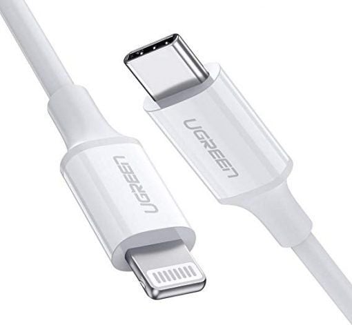 Ugreen USB-C - Cablu USB Lightning 1 m alb (10493)