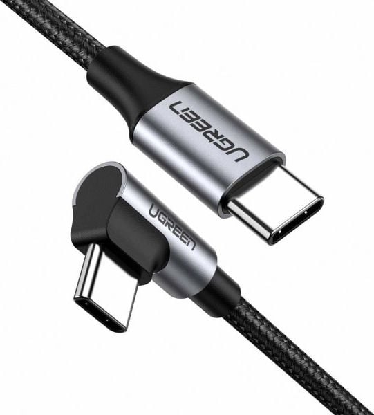 Ugreen USB-C - cablu USB-C 1 m negru (50123)