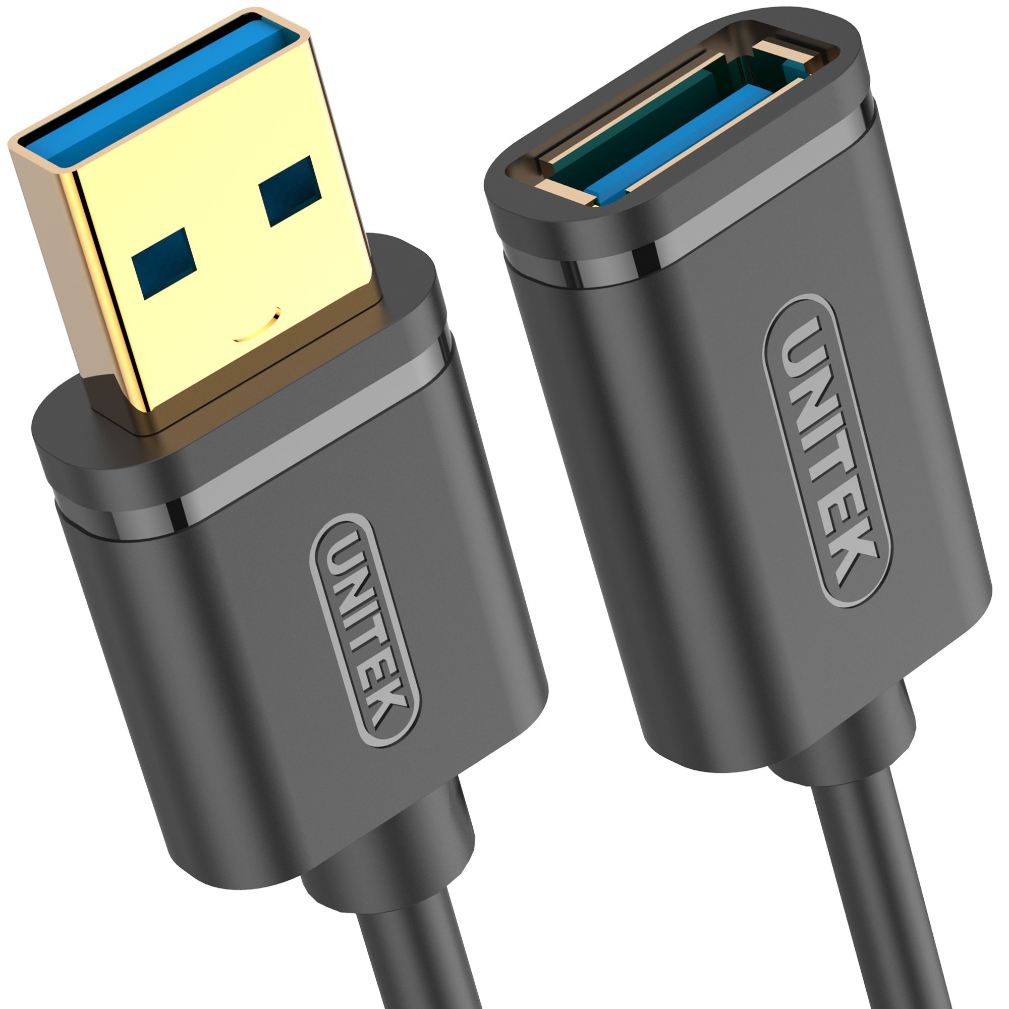 Cablu prelungitor , Unitek , Y C458GBK USB3.0 A tata / A mama , 1.5 m , negru