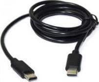 Cablu USB Vakoss USB-C - USB-C 1 m negru (TC-U564)