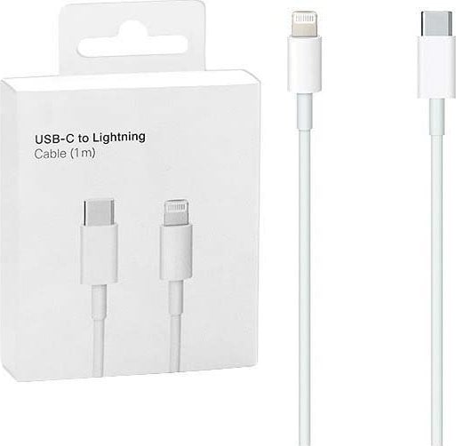 Kabel USB Vega KABEL USB DO IPHONE DO TYP-C 1M USB-C DO 8-PIN PD BOX APPX&gt;