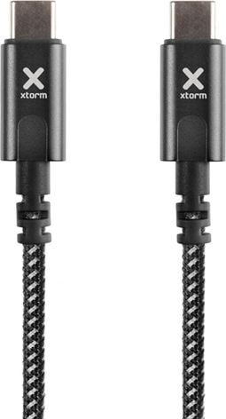 Kabel USB Xtorm USB-C - USB-C 1 m Czarny (40480-uniw)