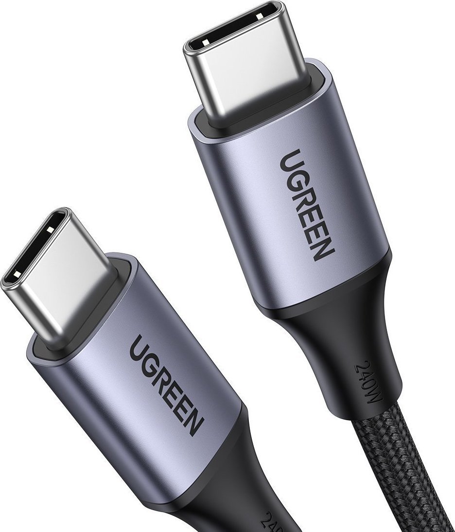 Kabel USB-C do USB-C UGREEN US535, 240W, 2m (czarny)