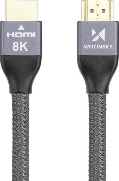 Kabel Wozinsky HDMI - HDMI 2m srebrny (WHDMI-20)