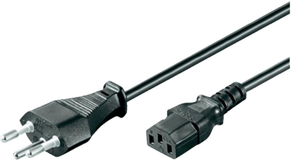 Cablu de alimentare Goobay IEC C13 2m negru (93617)