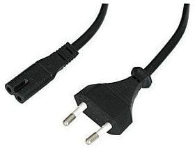 Cablu de alimentare Lindy Clover, 2 m, negru (30421)