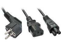 Lindy Schuko IEC C13 &amp; C5 - 30047 cablu de alimentare