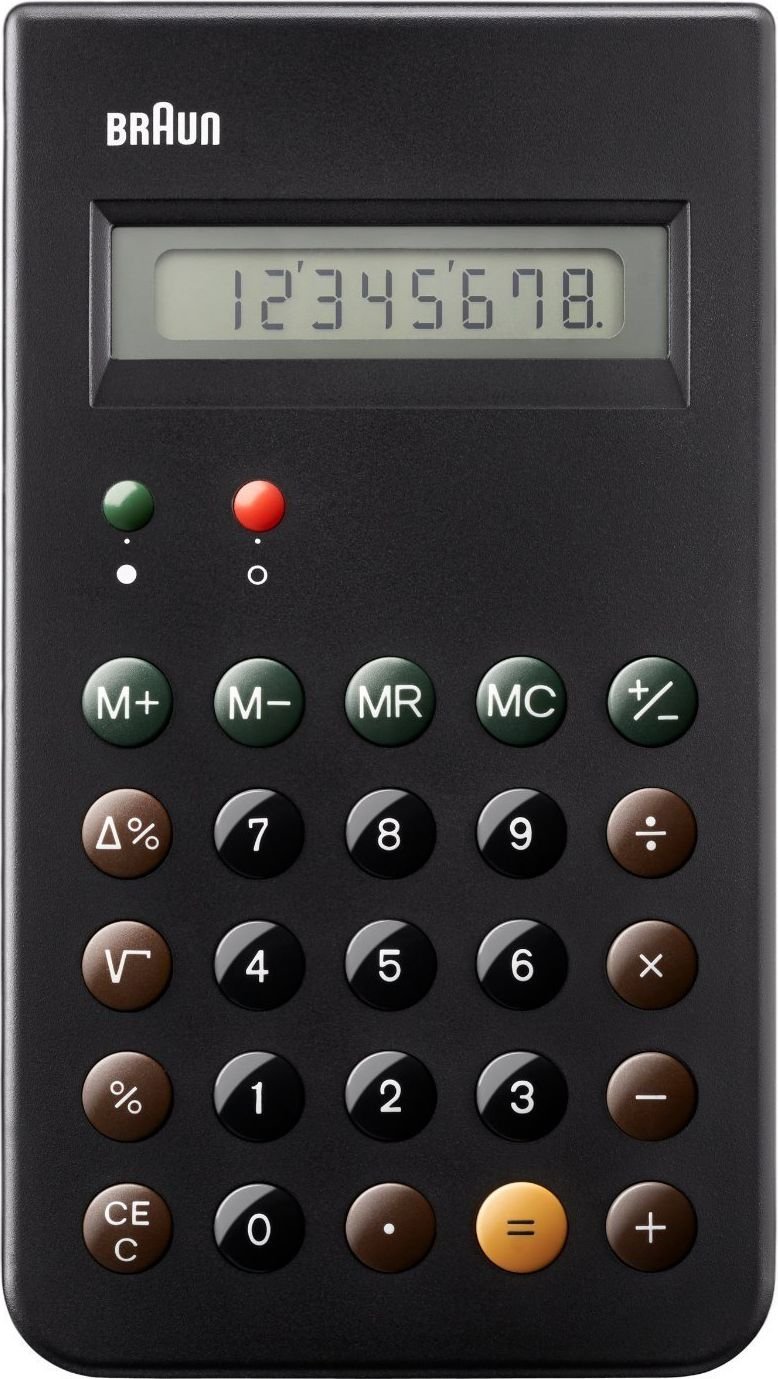 Calculatoare de birou - Calculator Braun BNE 001 BK (66030)