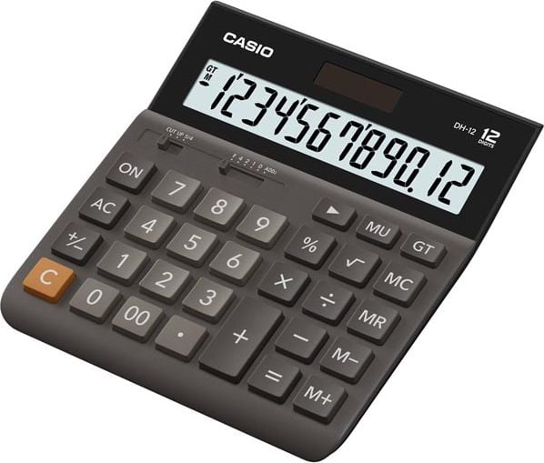 Calculatoare de birou - Calculator Casio Birou Mare 12 Dig Dh-12 Landscape