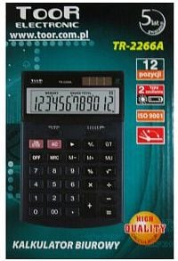 Calculator electronic Toor Calculator TR-2266A