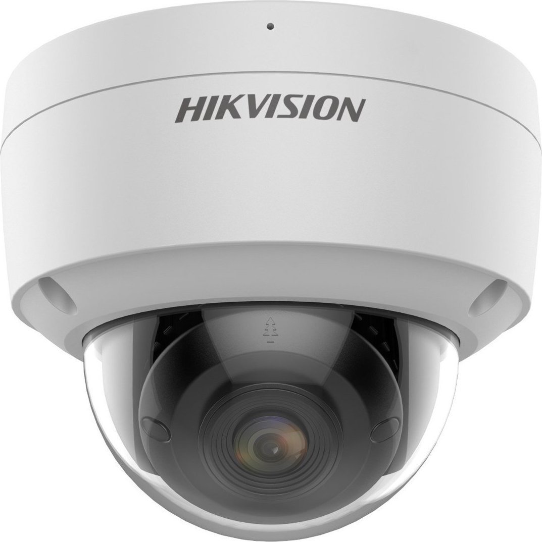 Camera IP Hikvision este un dispozitiv de supraveghere care utilizeaza tehnologia IP pentru a inregistra imagini. Modelul specific este DS-2CD2127G2 cu obiectiv de 2.8 mm si este fabricat de Hikvision. (C) indica ca este o versiune comerciala a produ