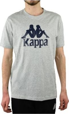 Kappa koszulka t-shirt męska logo sportowa r.XXL, szary