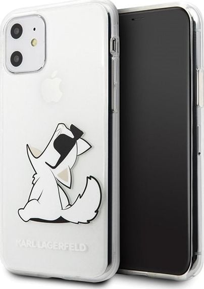 Karl Lagerfeld Karl Lagerfeld KLHCN61CFNRC iPhone 11 hardcase transparent Choupette Fun