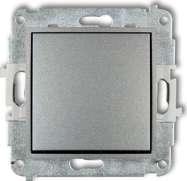 Mini Single pol metalic argintiu (7MWP-1)