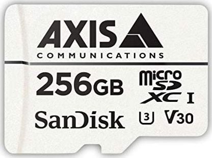 Card Axis SURVEILLANCE MicroSDXC 256 GB Clasa 10 UHS-I/U3 V30 (02021-001)