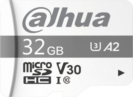 Card MicroSDHC TF-P100 Dahua Technology 32GB Clasa 10 UHS-I U3 A1 V30 (TF-P100-32GB)