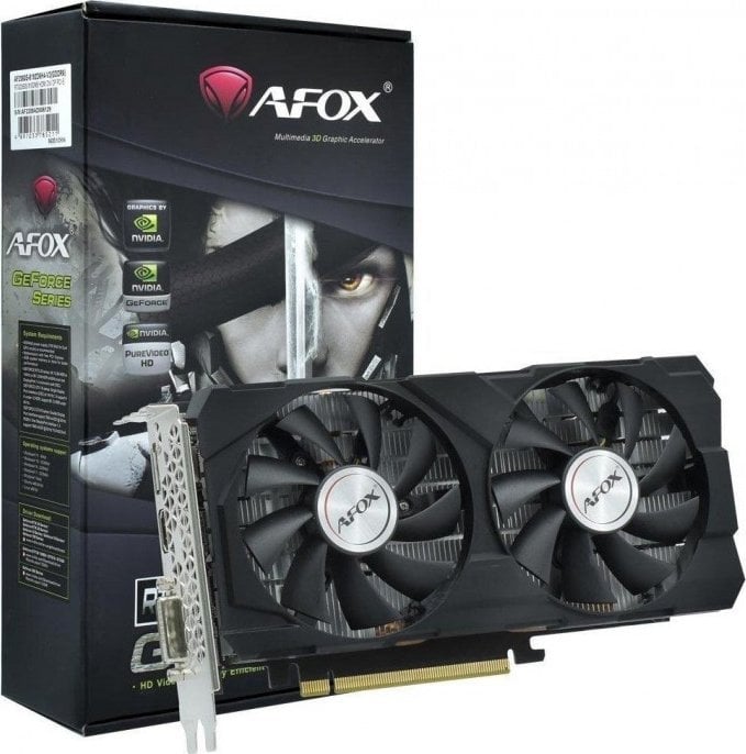 Karta graficzna AFOX AFOX Geforce RTX2060 SUPER 8GB GDDR6 3xDP HDMI ATX Dual V2