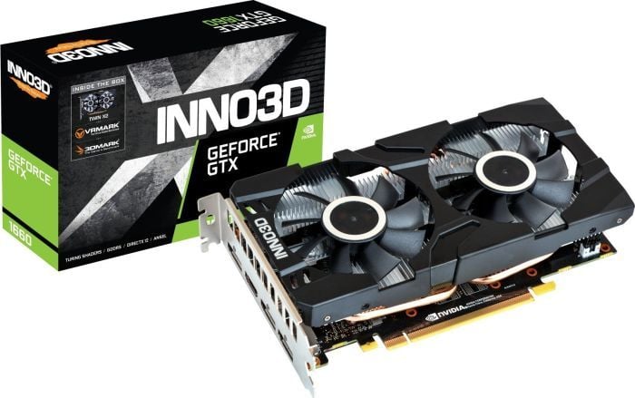 Placa grafica Inno3D GeForce GTX 1660 Twin X2 de 6GB GDDR5 (N16602-06D5-1521VA15)