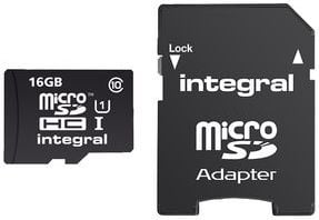 Card Integral UltimaPro MicroSDHC 16GB Clasa 10 UHS-I/U1 (INMSDH16G10-90U1)