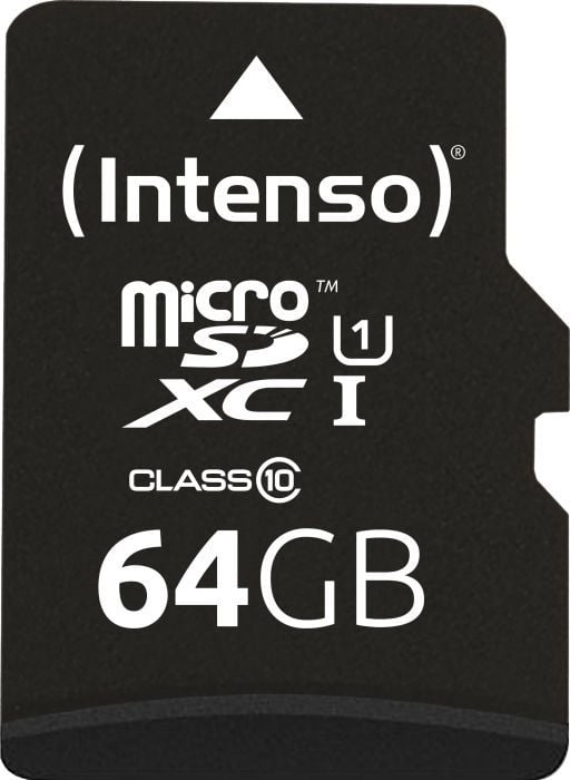 Karta Intenso Professional MicroSDXC 64 GB Class 10 UHS-I/U1 (3433490)