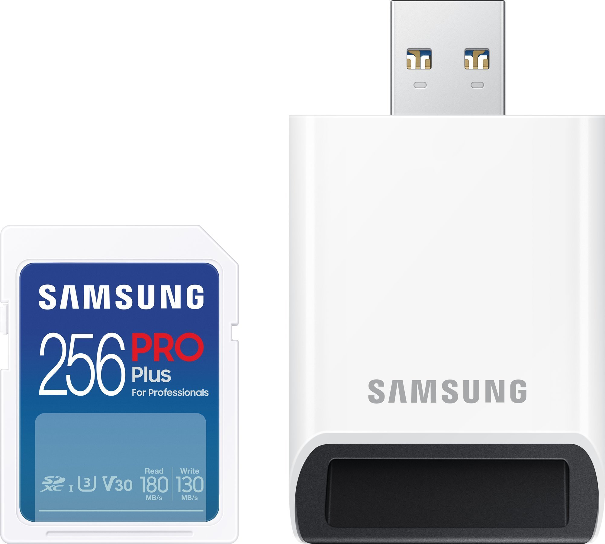 Card Samsung PRO Plus SDXC 256 GB U3 V30 (MB-SD256SB/WW)