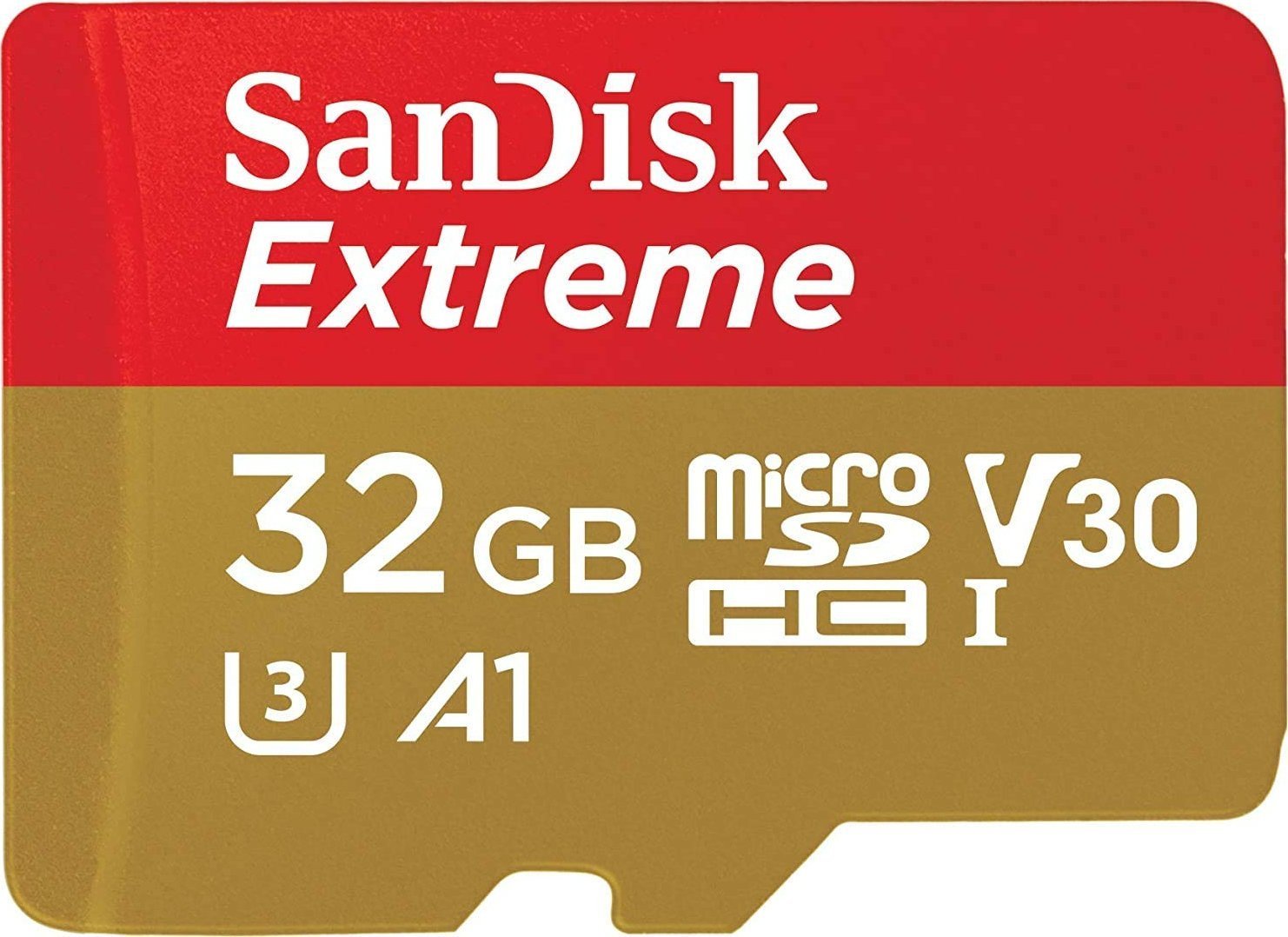 Card SanDisk Extreme MicroSDXC de 32 GB clasa 10 UHS-I/U3 A2 V30 (SDSQXAF-032G-GN6GN)