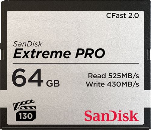 Karta SanDisk Extreme PRO CFast 64 GB (SDCFSP-064G-G46D)