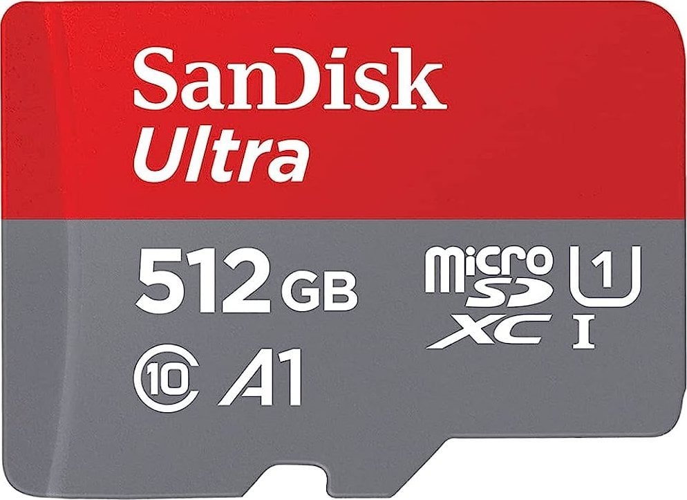 Card SanDisk Ultra MicroSDXC 512 GB clasa 10 UHS-I/U1 A1 (SDSQUNR-512G-GN6TA)