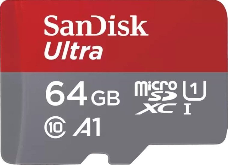 Card SanDisk Ultra MicroSDXC 64 GB clasa 10 UHS-I/U1 A1 (SDSQUAB-064G-GN6FA)