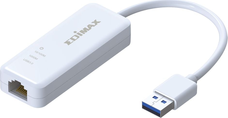 Placi de retea - Adaptor Edimax EU-4306, USB 3.0 Gigabit Ethernet