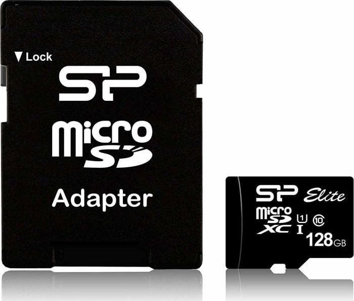 Card de memorie Silicon Power Elite Micro-SDXC 128GB, Clasa 10, UHS-I U1