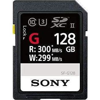 Karta Sony SF-G128 SDXC 128 GB Clasa 10 UHS-II / U3 (27242904347)