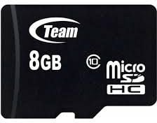 Card MicroSDHC clasa 10 TeamGroup de 8 GB (TUSDH8GCL1003)