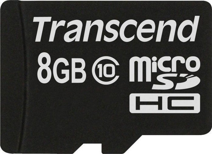 Card Transcend 133x MicroSDHC 8GB clasa 10 (TS8GUSDC10)