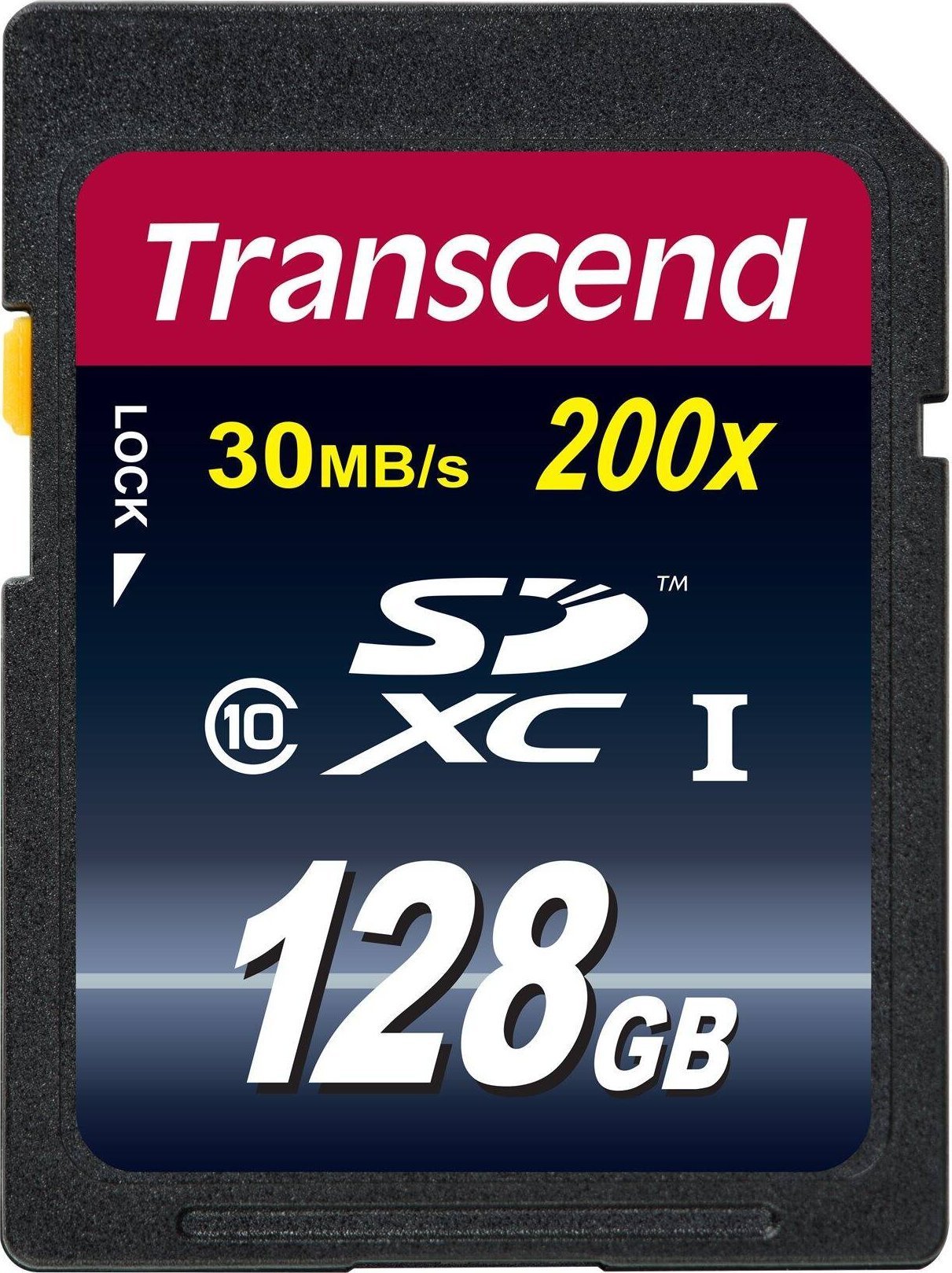 Card Transcend 200x SDXC 128GB Clasa 10 (TS128GSDXC10)