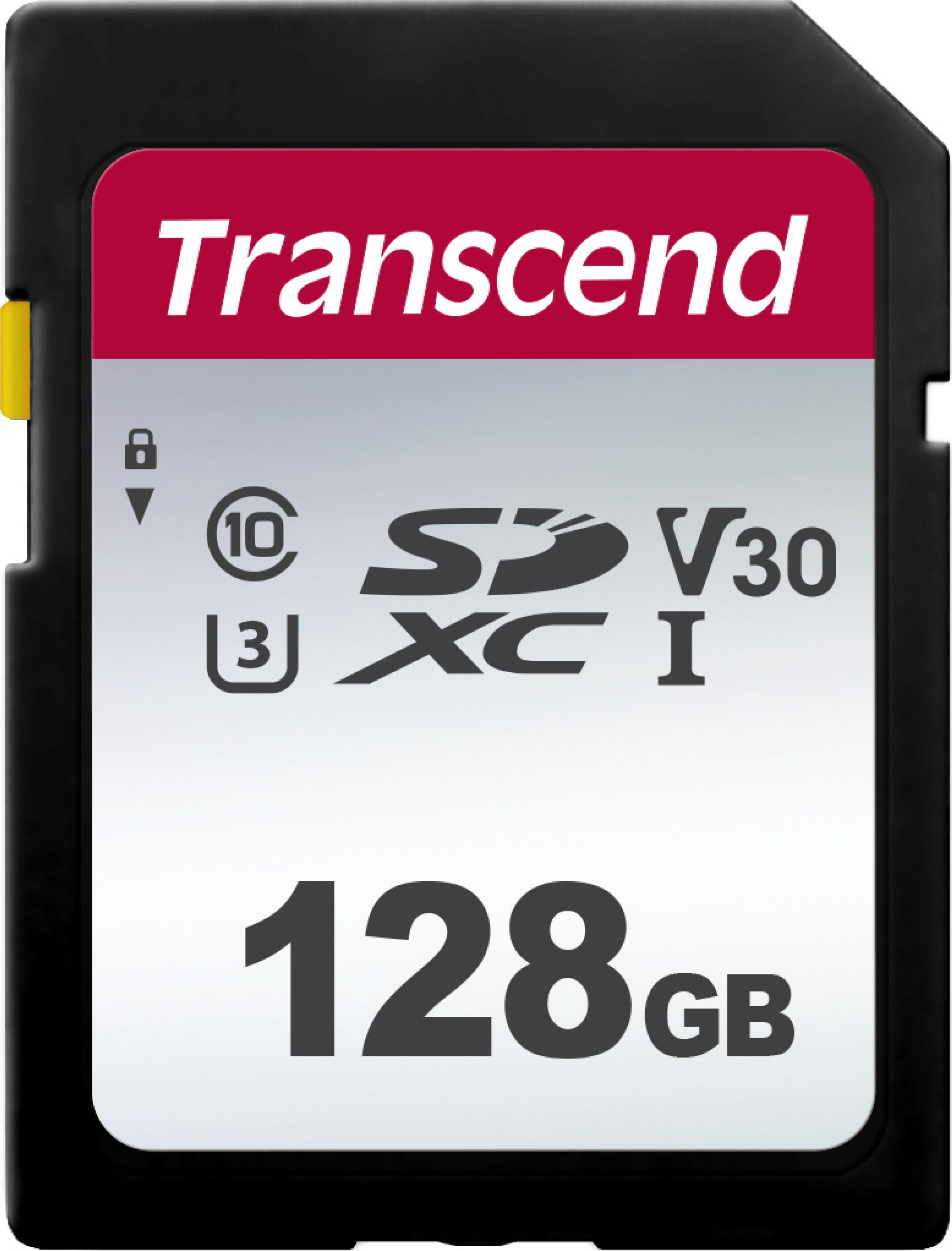 Card Transcend 300S SDXC 128GB Clasa 10 UHS-I/U3 (TS128GSDC300S)