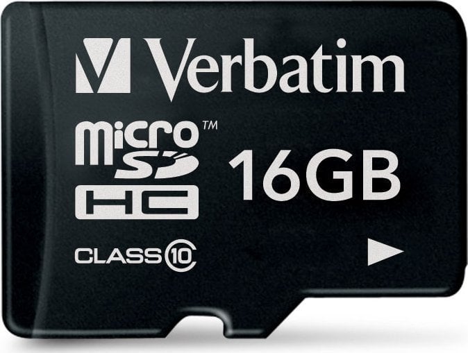 Karta Verbatim MicroSDHC 16 GB Class 10 (44010)